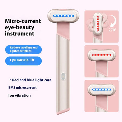 4-Color Electric Eye Massager with Light Therapy